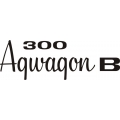 Cessna Agwagon 300 B Aircraft Decal,Logo 3''h x 9''w!